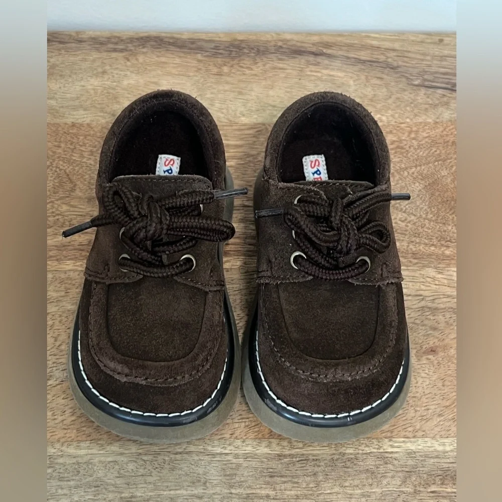 Sprockets Brown Boys Shoes